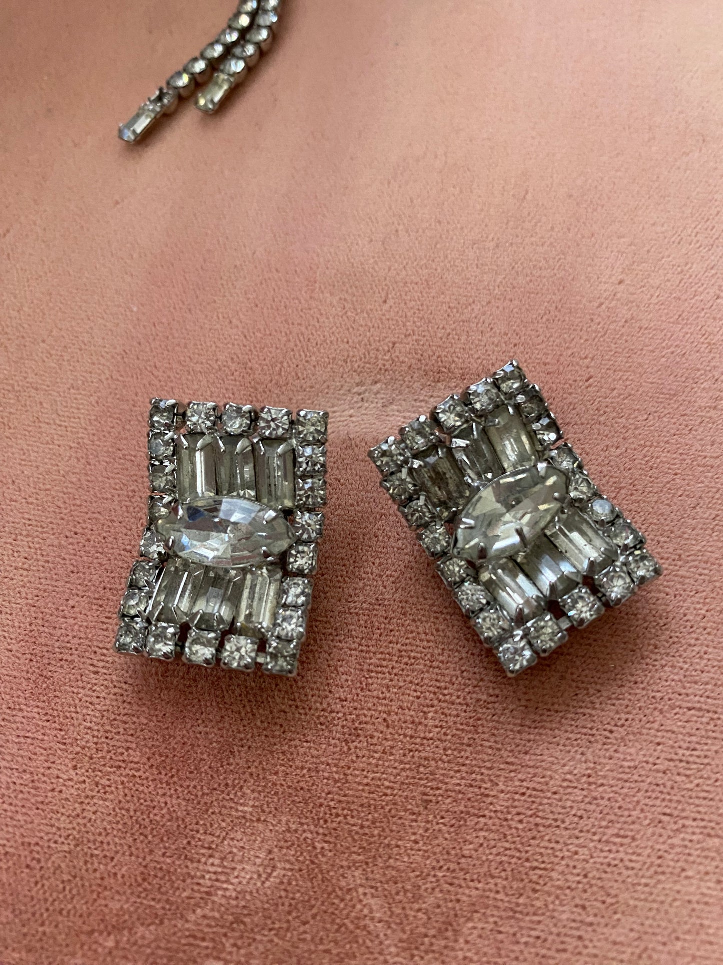 Collection Vintage Rhinestone Costume Jewelry