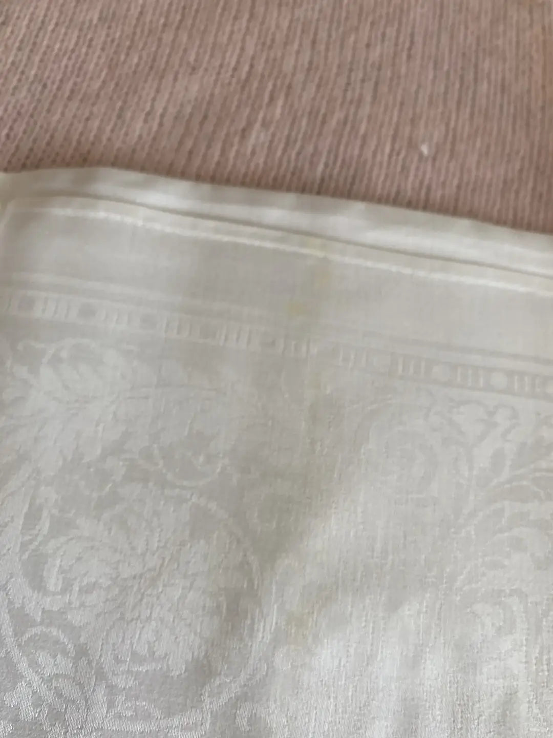 Antique 10pc French Linen Napkins Monogram