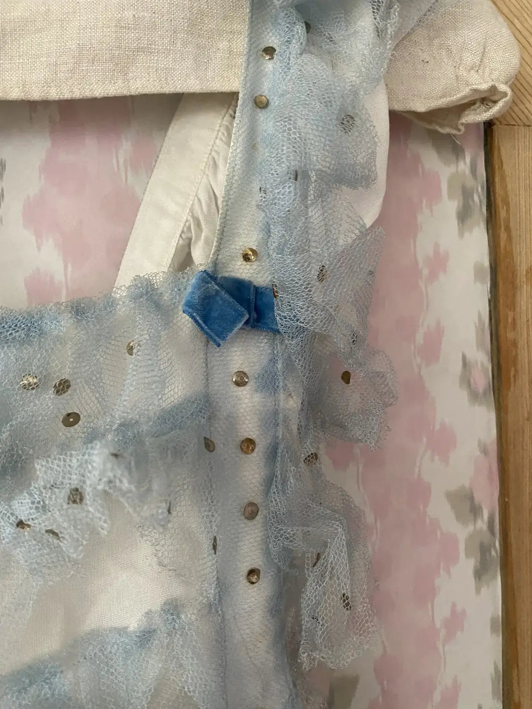 Vintage Blue Tulle Ballet Costume