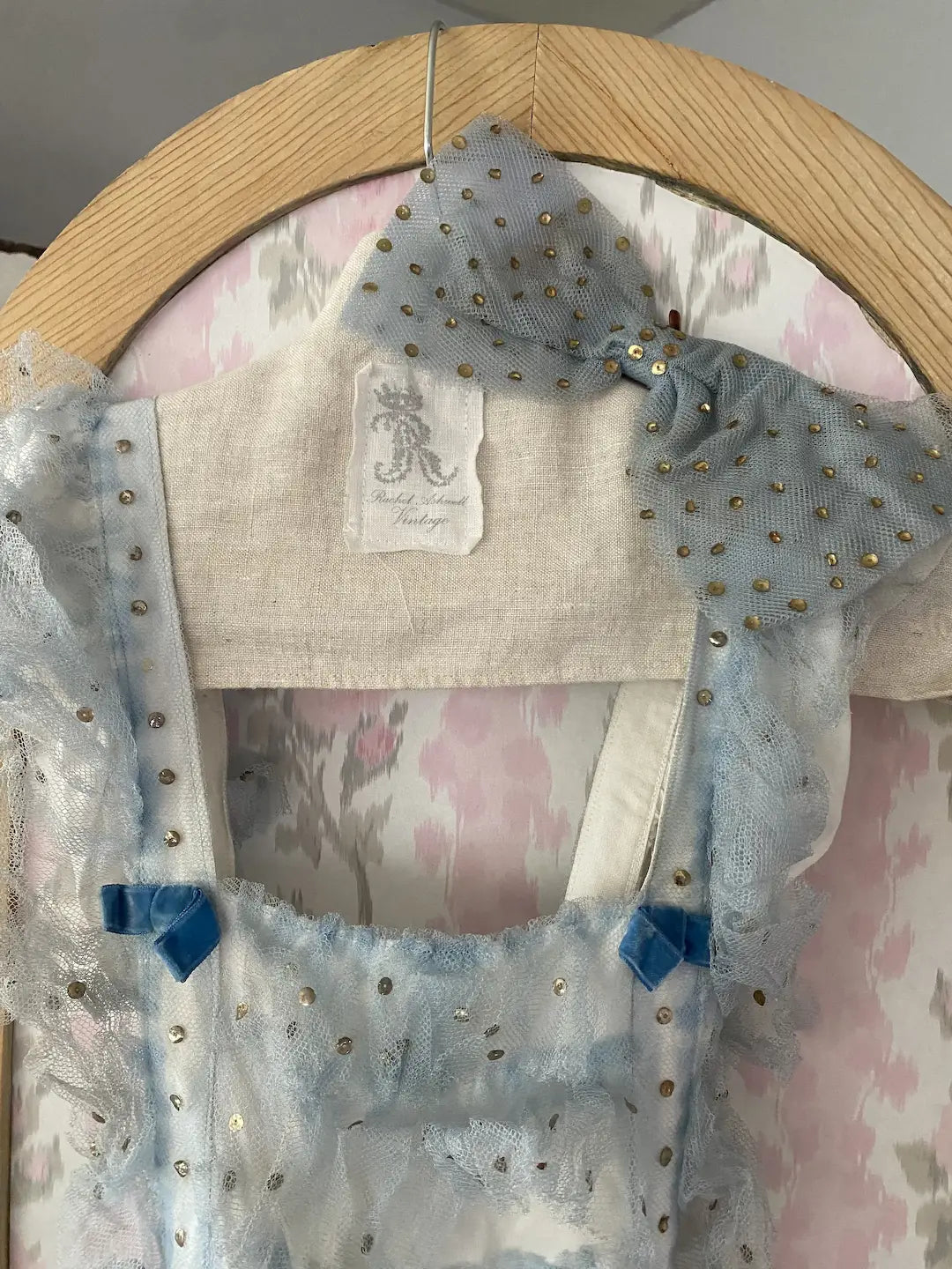 Vintage Blue Tulle Ballet Costume