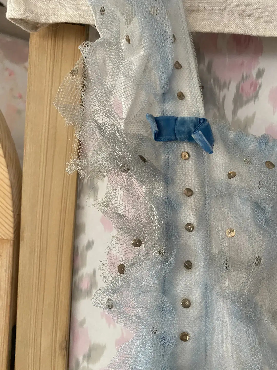 Vintage Blue Tulle Ballet Costume