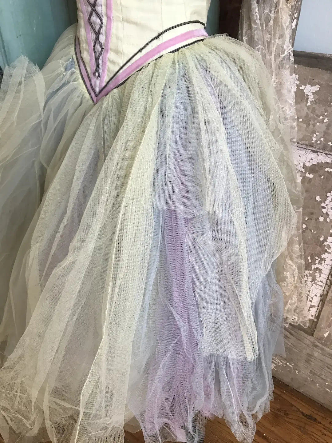 Vintage Ballet Tutu Costume Professional German Opera Sleeping Beauty