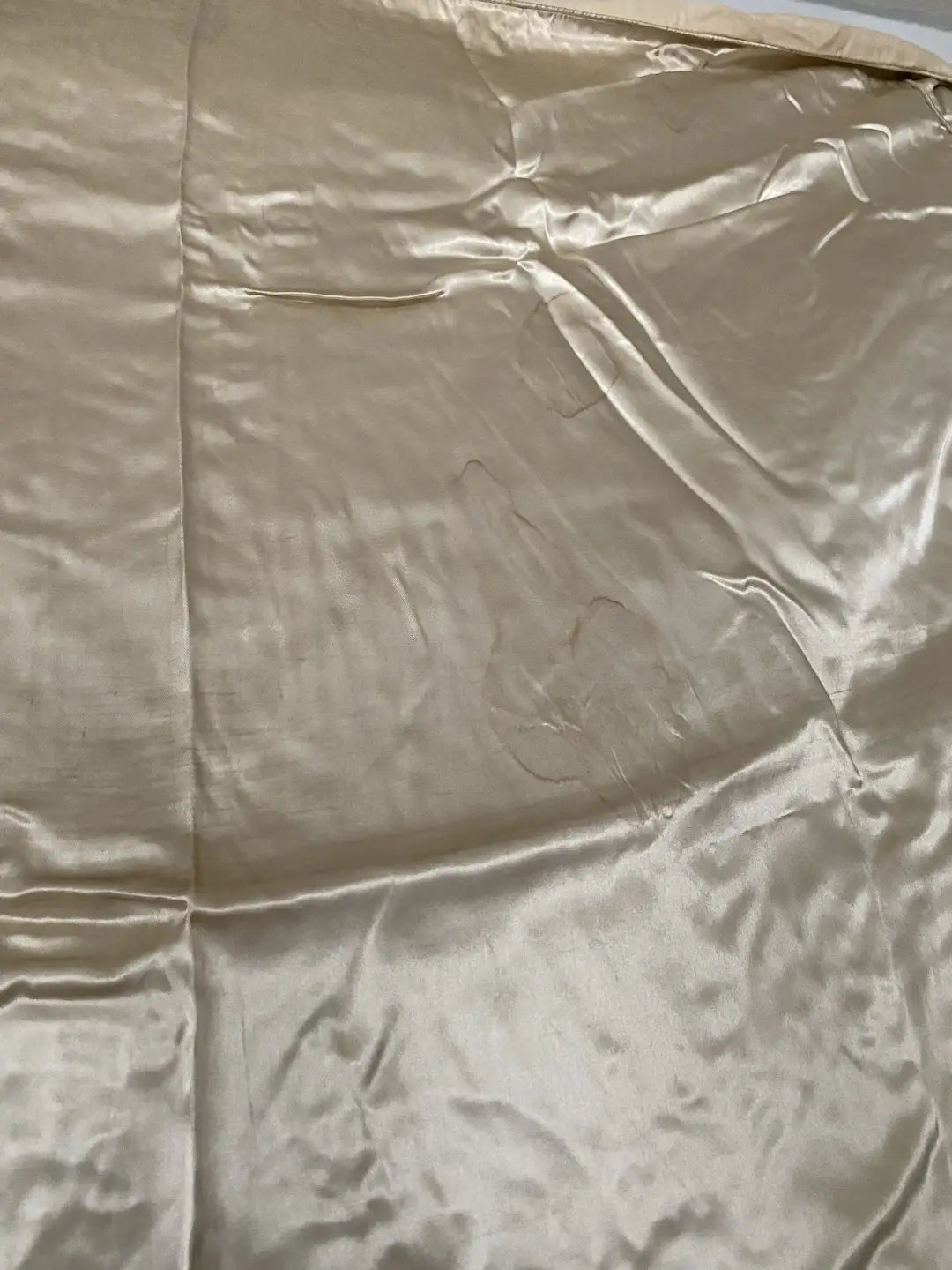 Vintage 1930s 7pc Satin Boudoir Bedspread Set