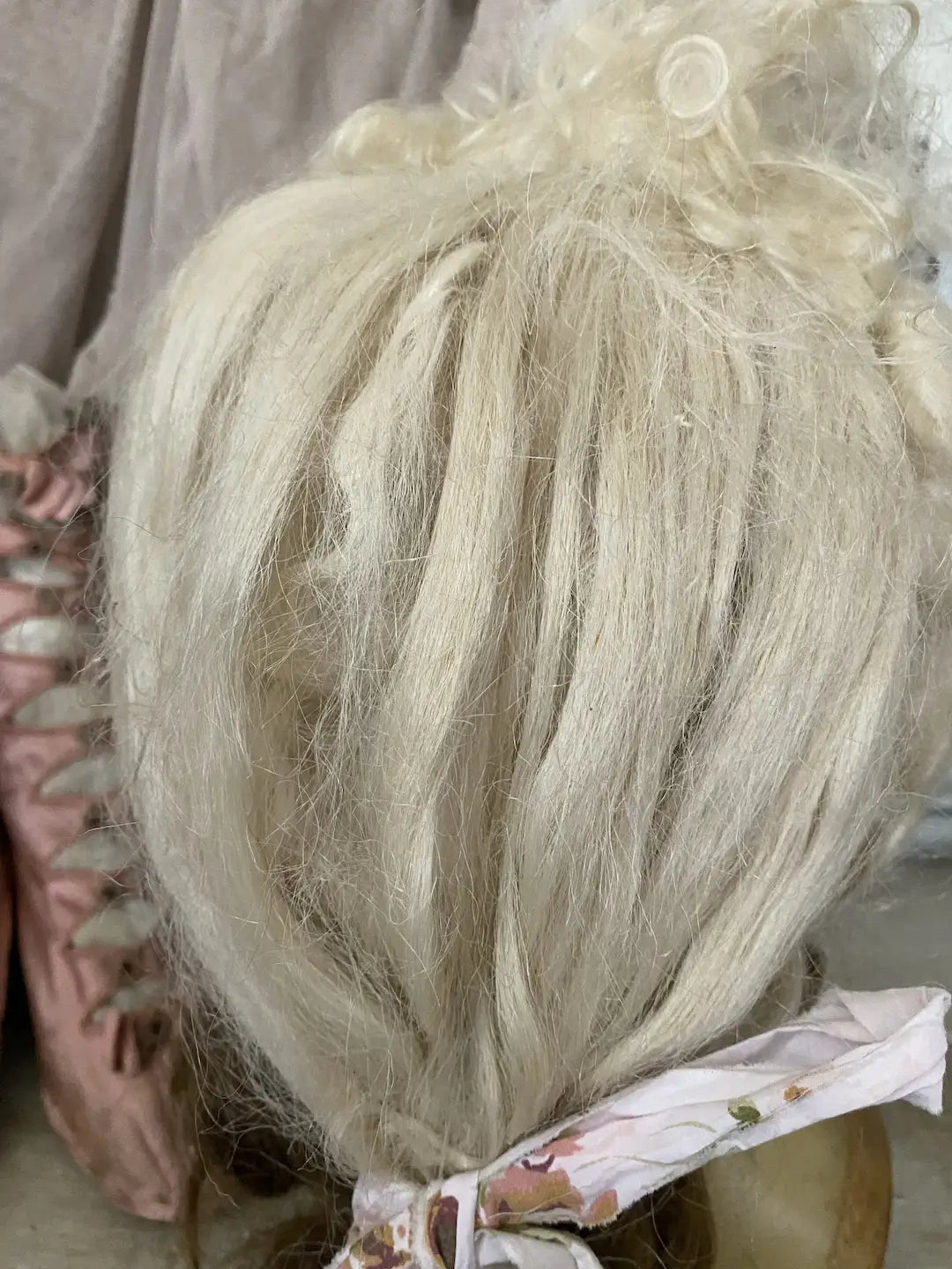 Vintage By Nina Hartmann Antique Wig Photographed Published In A Divine Mess