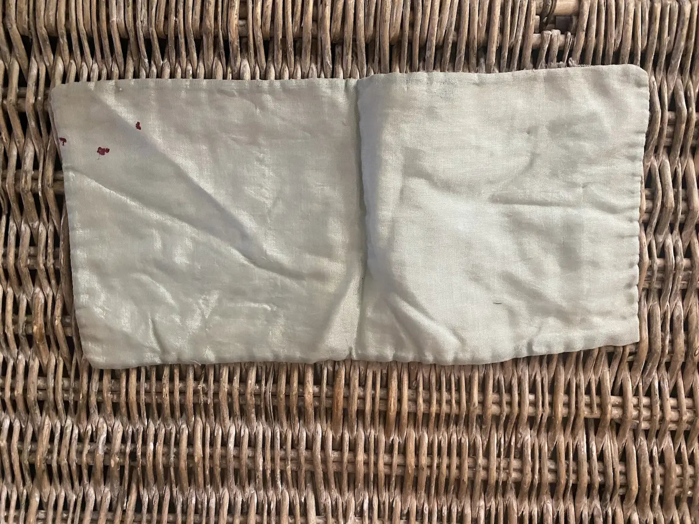 Vintage Pale Blue Hankie Holder