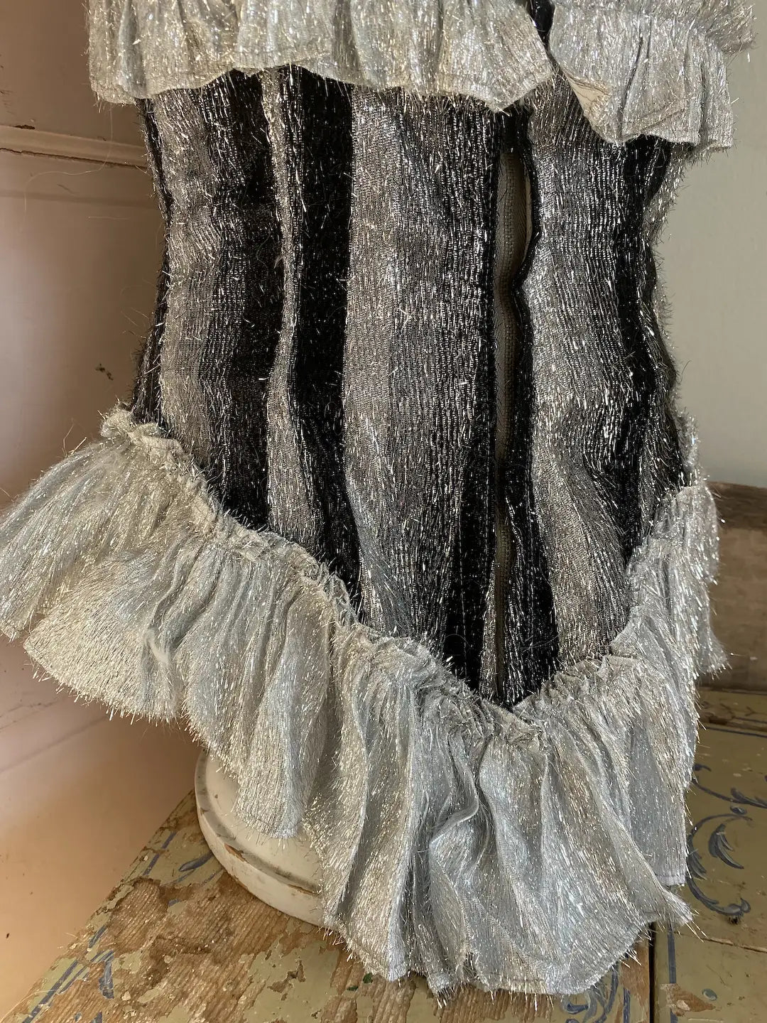 Vintage Showgirl Burlesque Costume