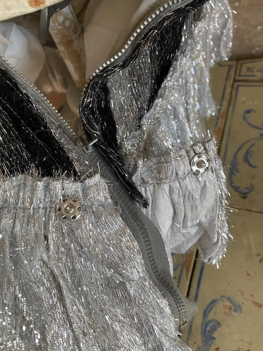 Vintage Showgirl Burlesque Costume