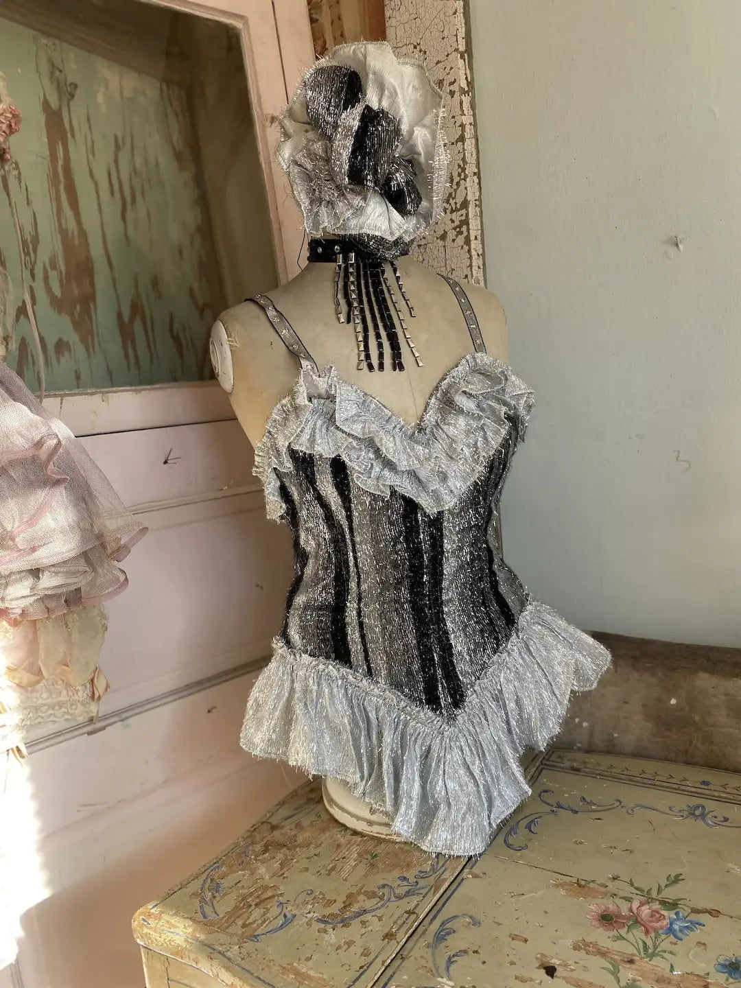 Vintage Showgirl Burlesque Costume