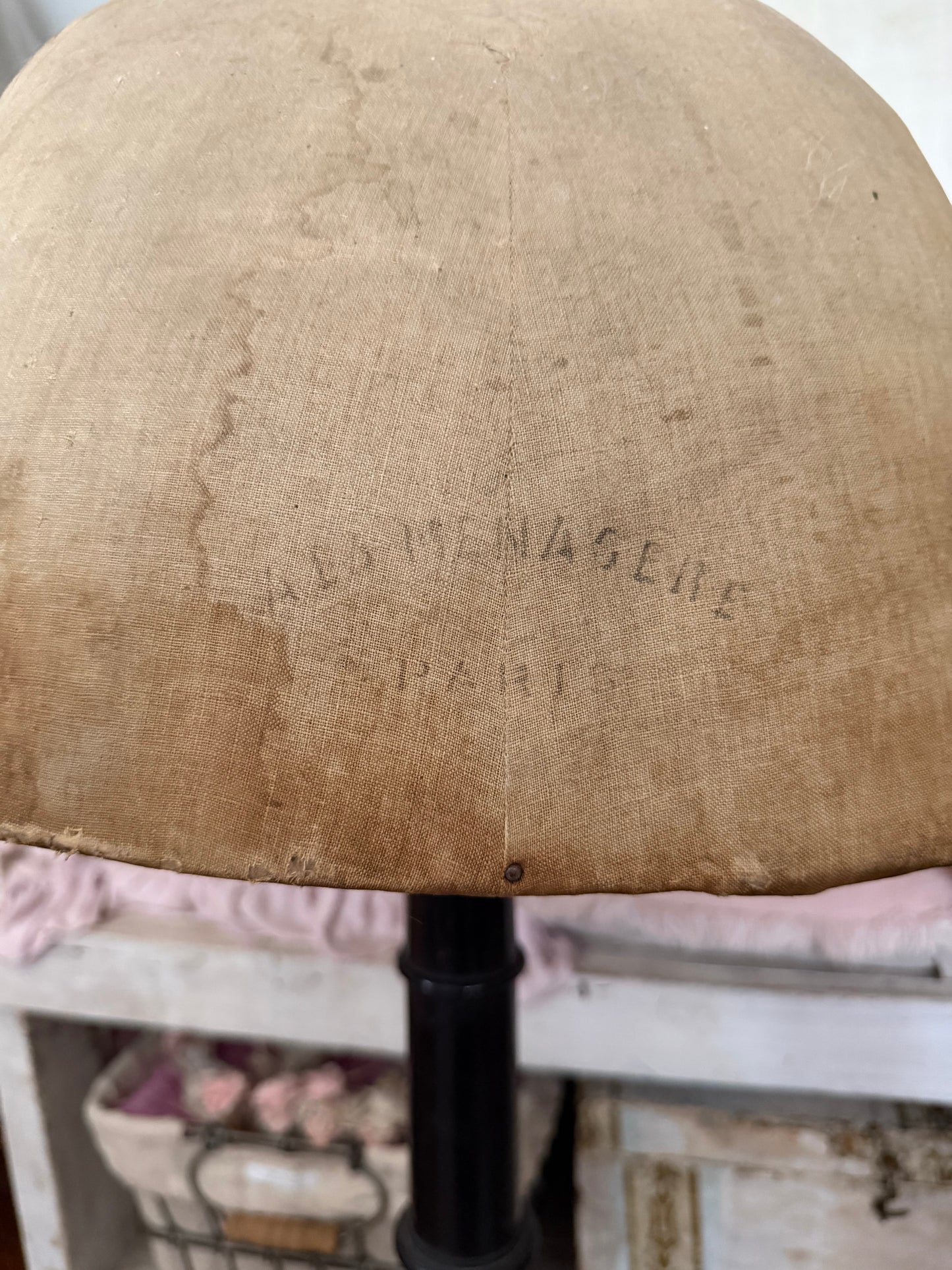 RARE Antique Wasp Waist Bustle French Mannequin