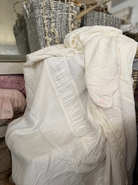 RASSC Rachel Ashwell Ruched Bemberg Duvet