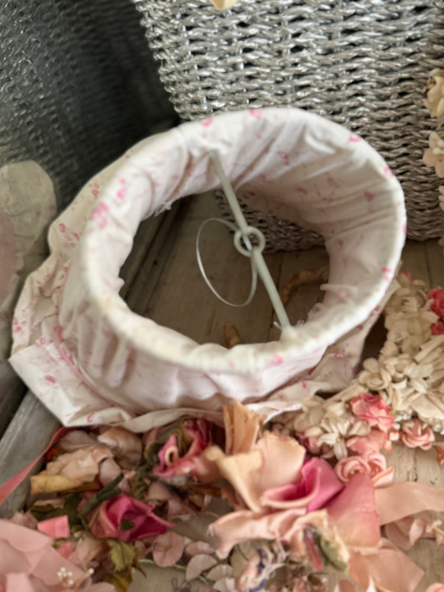 Custom Rachel Ashwell Shabby Chic Pink Lampshade