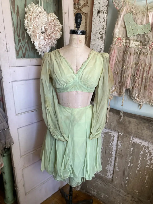 Vintage 1940s Hollywood Dance Costume Provenance Jean Aloise Showgirl