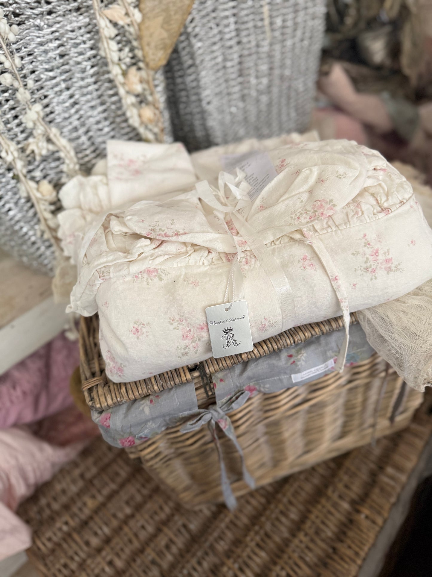 RASSC Rachel Ashwell Rosabelle Linen Duvet