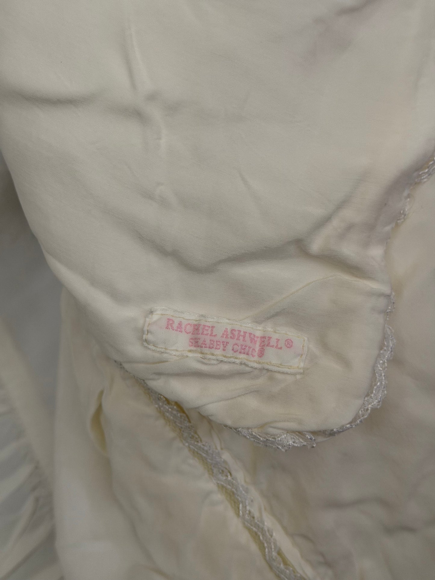 RASSC Rachel Ashwell Ruched Bemberg Duvet