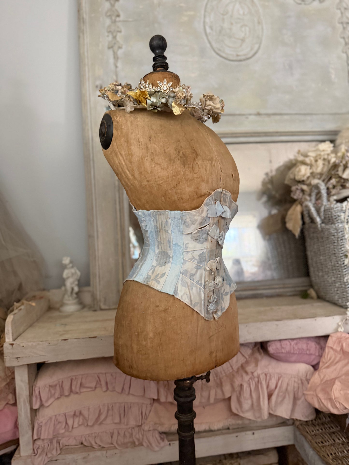 Antique Stockman Wasp Waist Mannequin