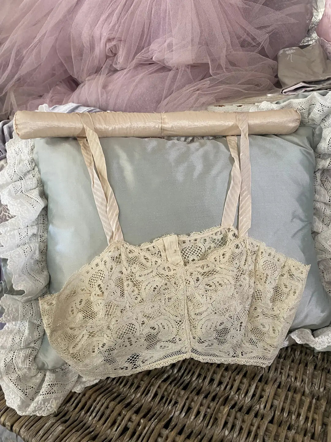 Antique Flapper Era Bra Bralette