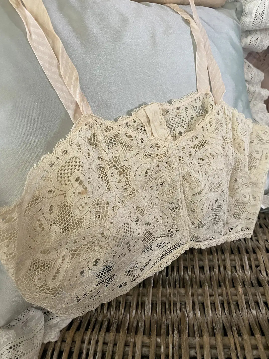 Antique Flapper Era Bra Bralette