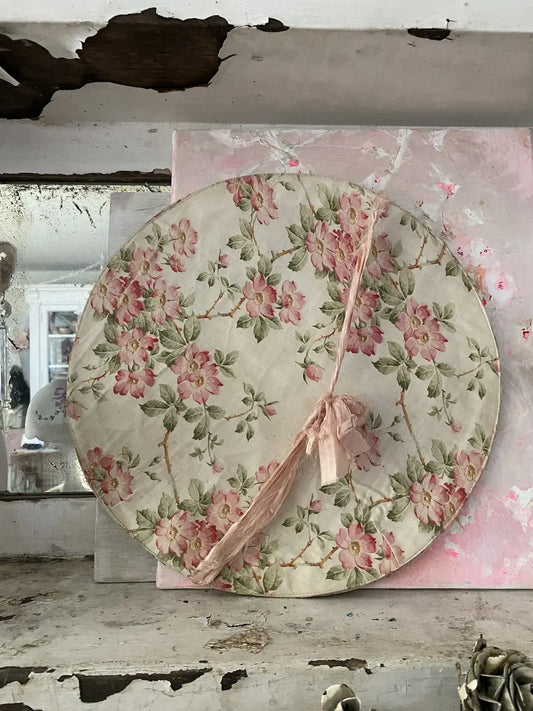 Antique Pink Fabric Holder Case