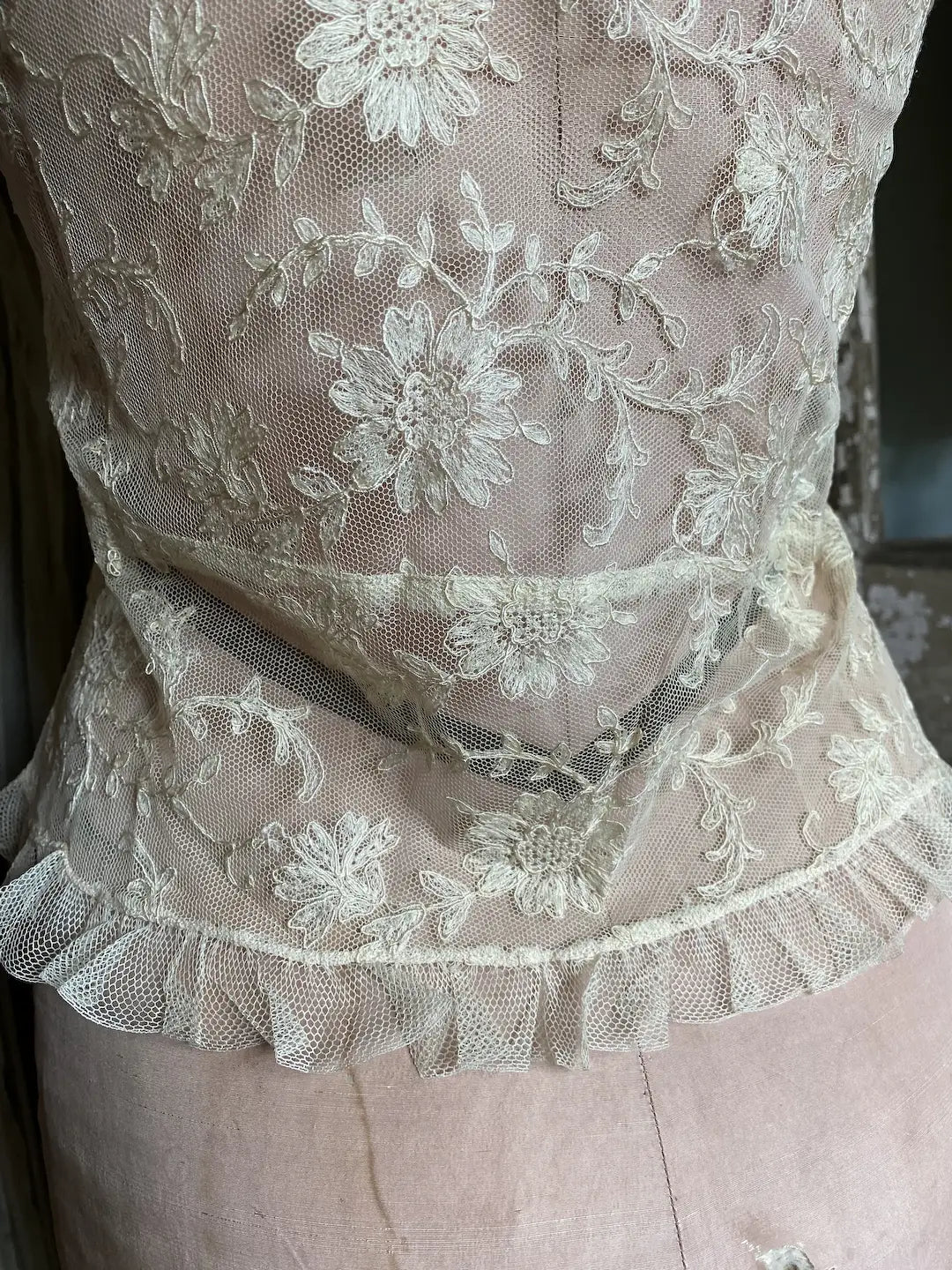 Antique Edwardian Lace Blouse