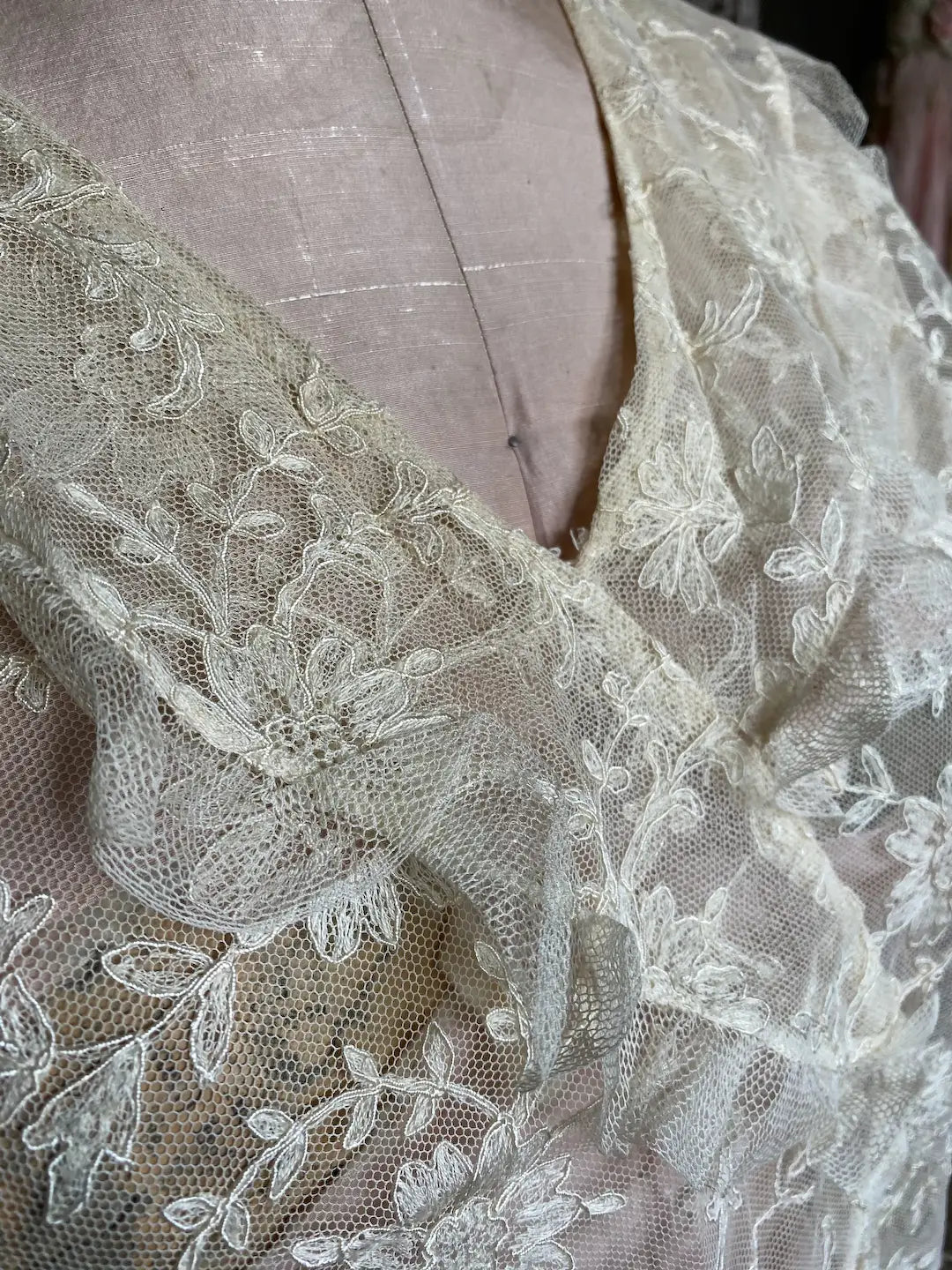 Antique Edwardian Lace Blouse