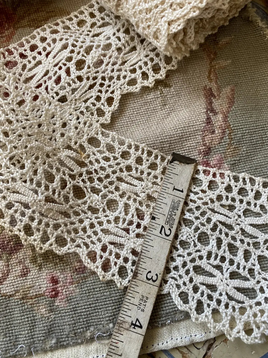 Antique Cluny Lace Trim 5 Yards