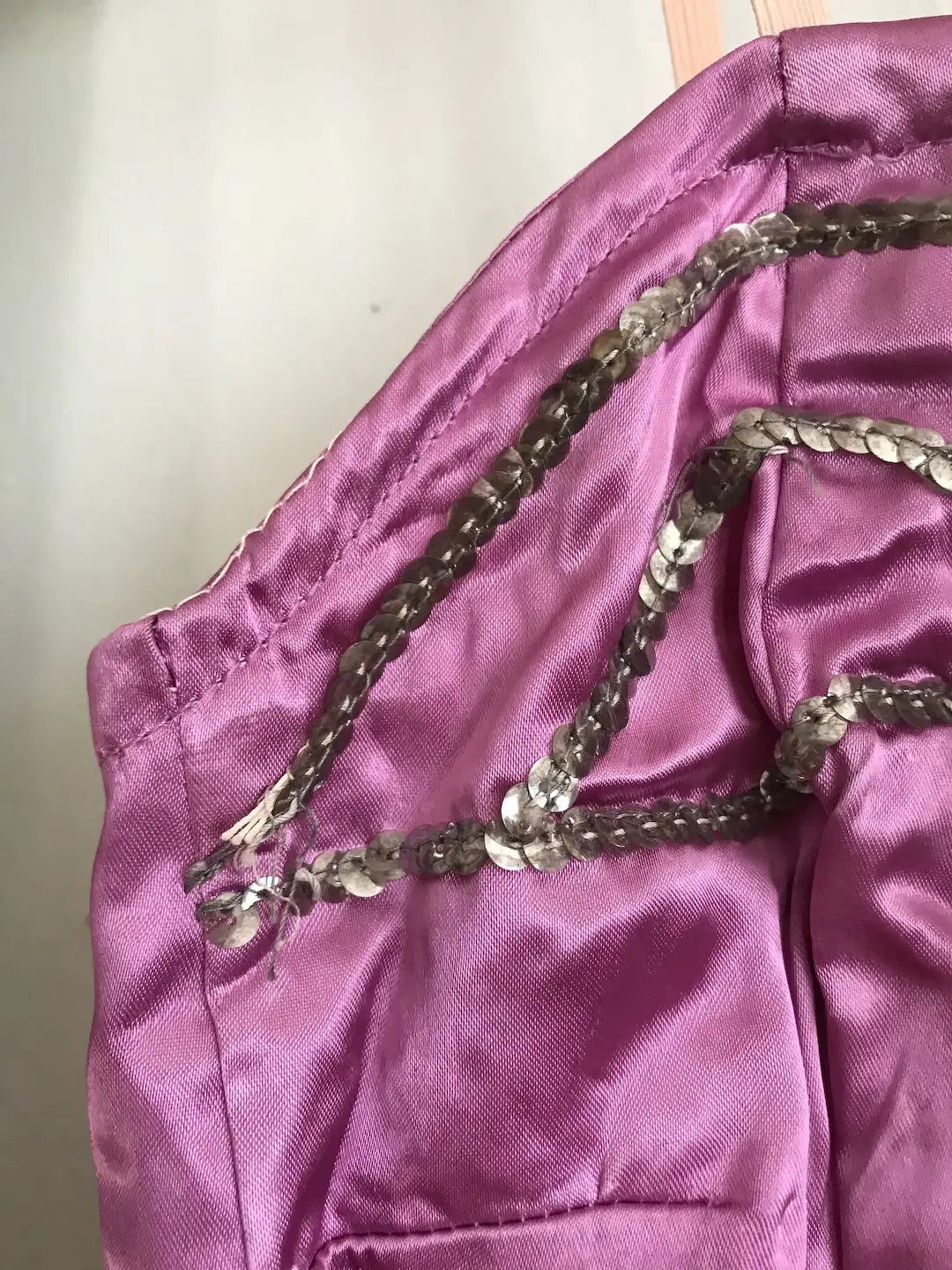 Vintage Lilac Pink Tulle Lace Ballet Tutu Costume