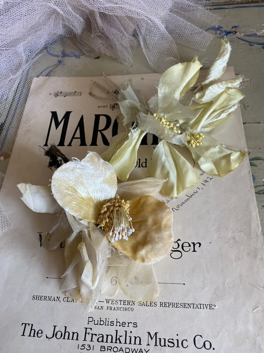 Vintage Millinery Collection Pastel Yellow