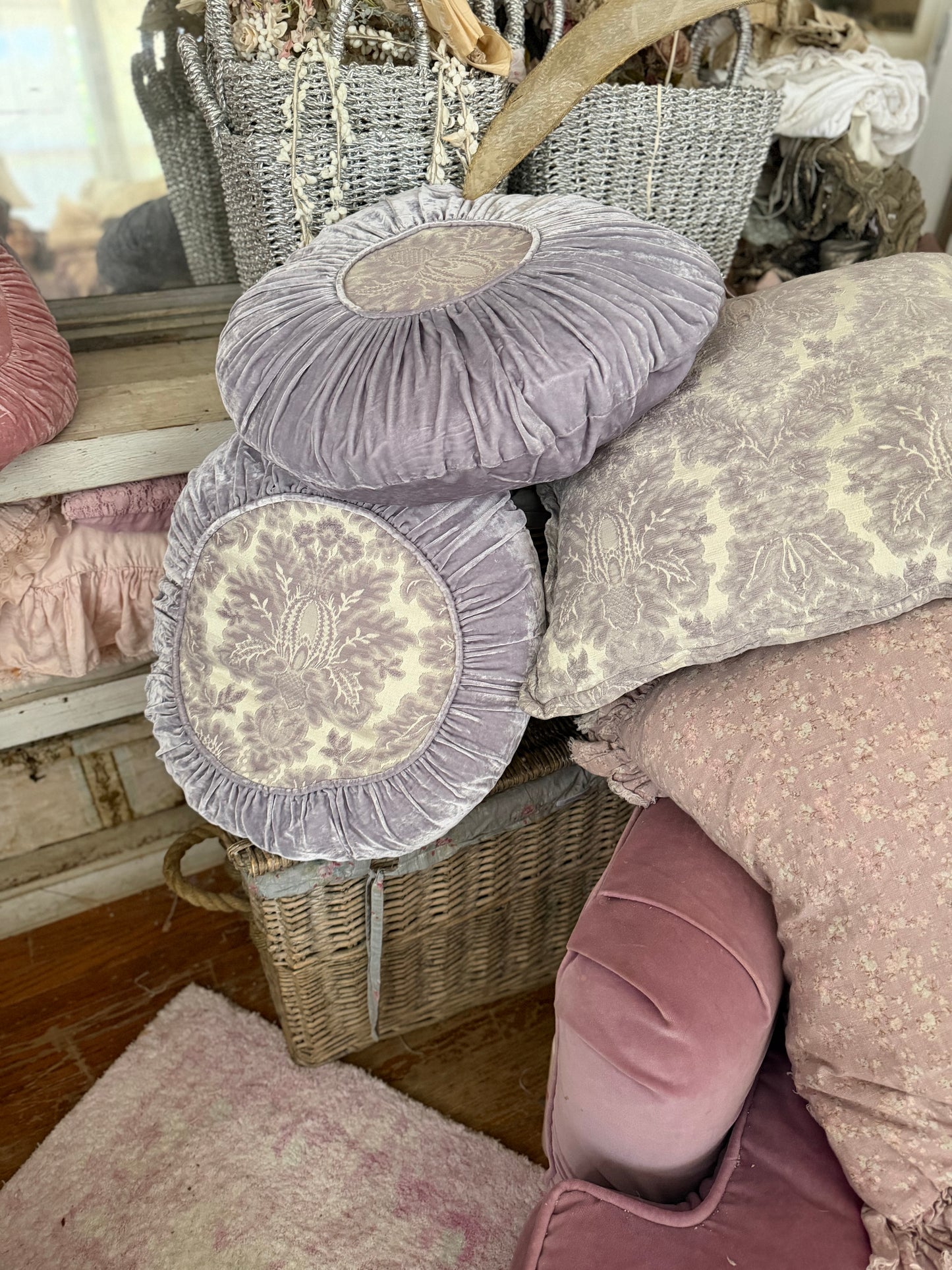 RASSC Rachel Ashwell Velvet Pillow