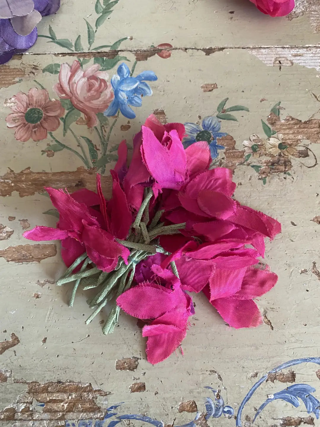 Collection Antique Millinery Flower Sprays Bouquets