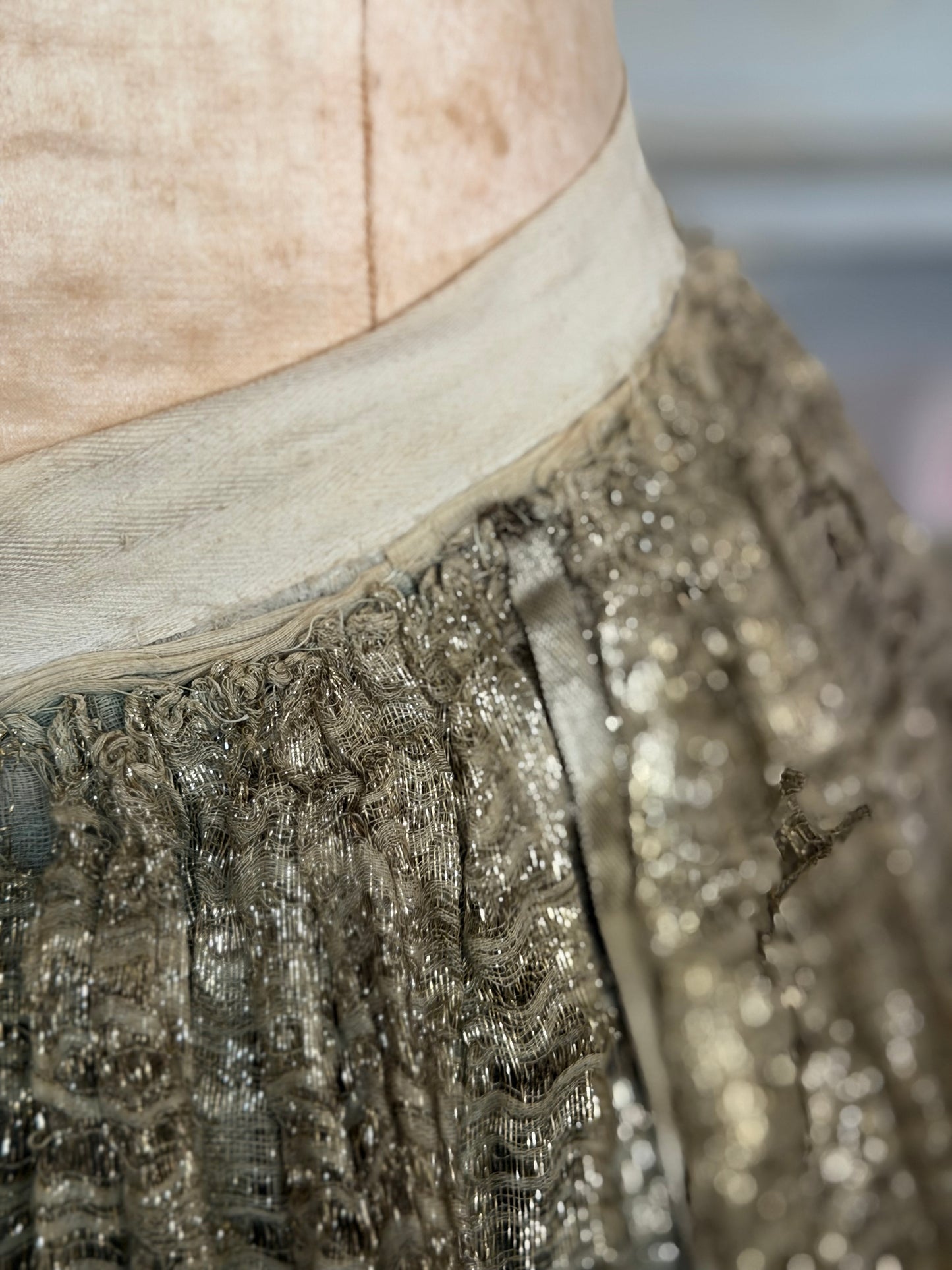 RARE Antique French Ballet Theater Costume Skirt