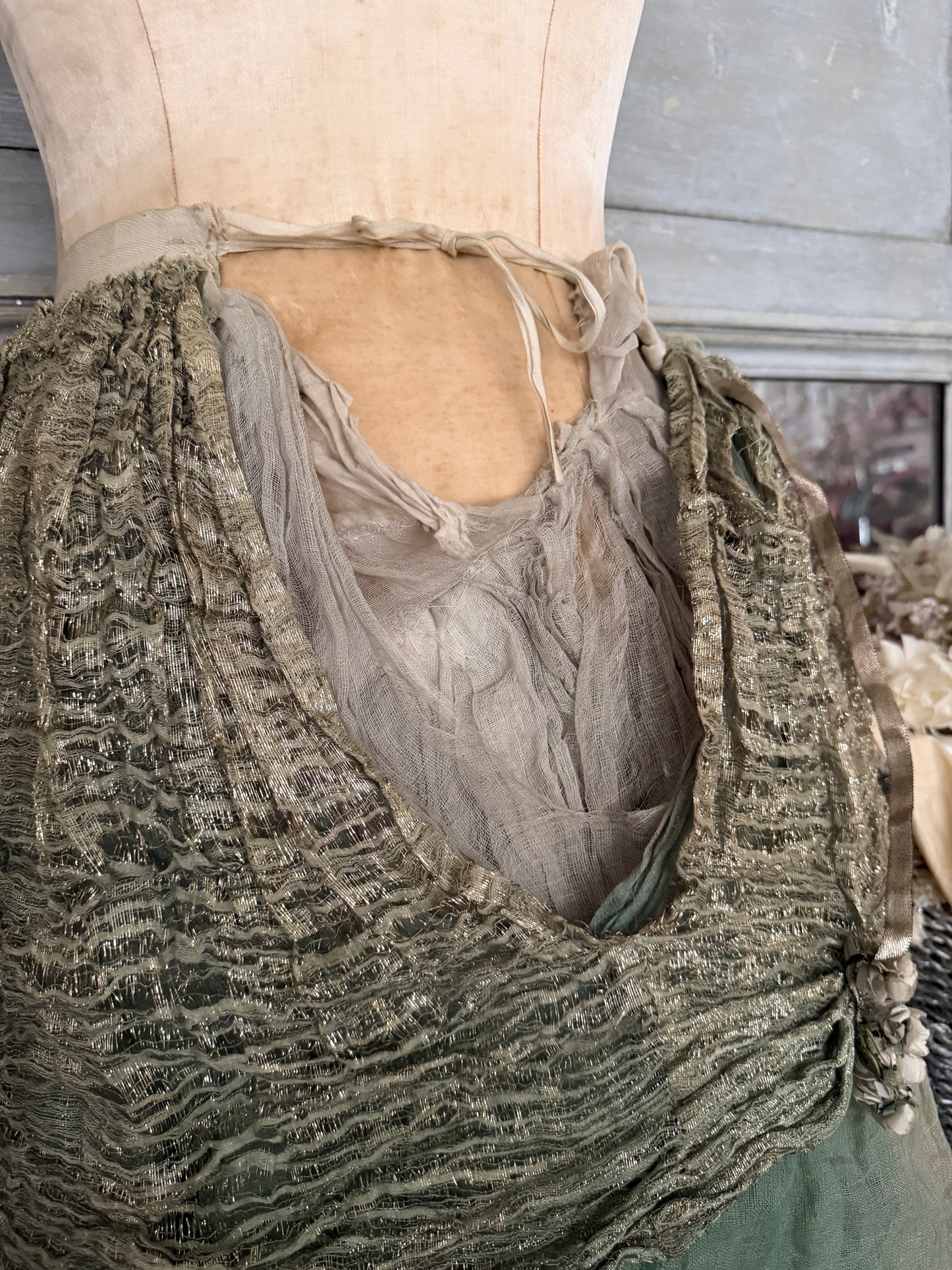 RARE Antique French Ballet Theater Costume Skirt