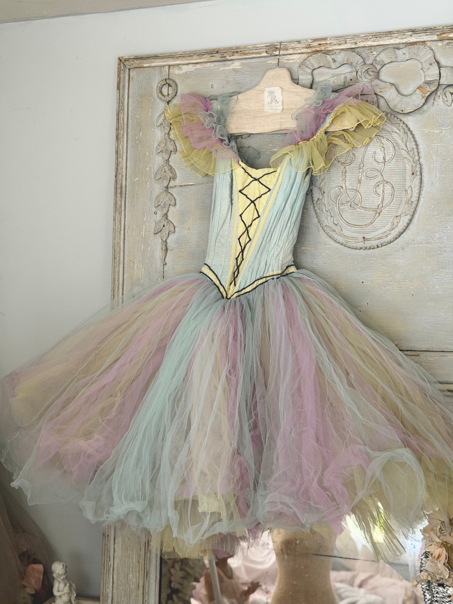 Vintage Ballet Tutu Costume Professional German Opera Sleeping Beauty