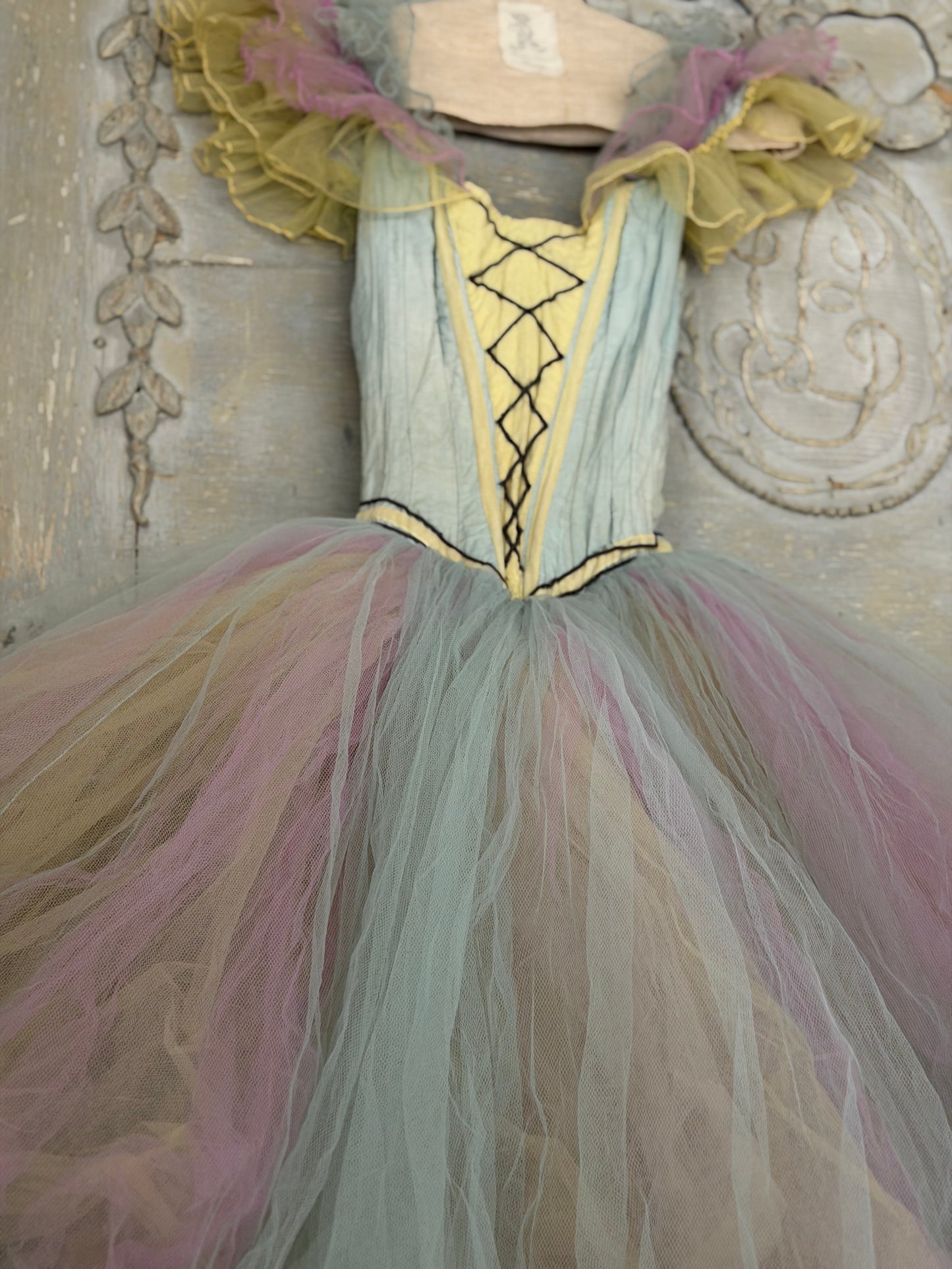 Vintage Ballet Tutu Costume Professional German Opera Sleeping Beauty