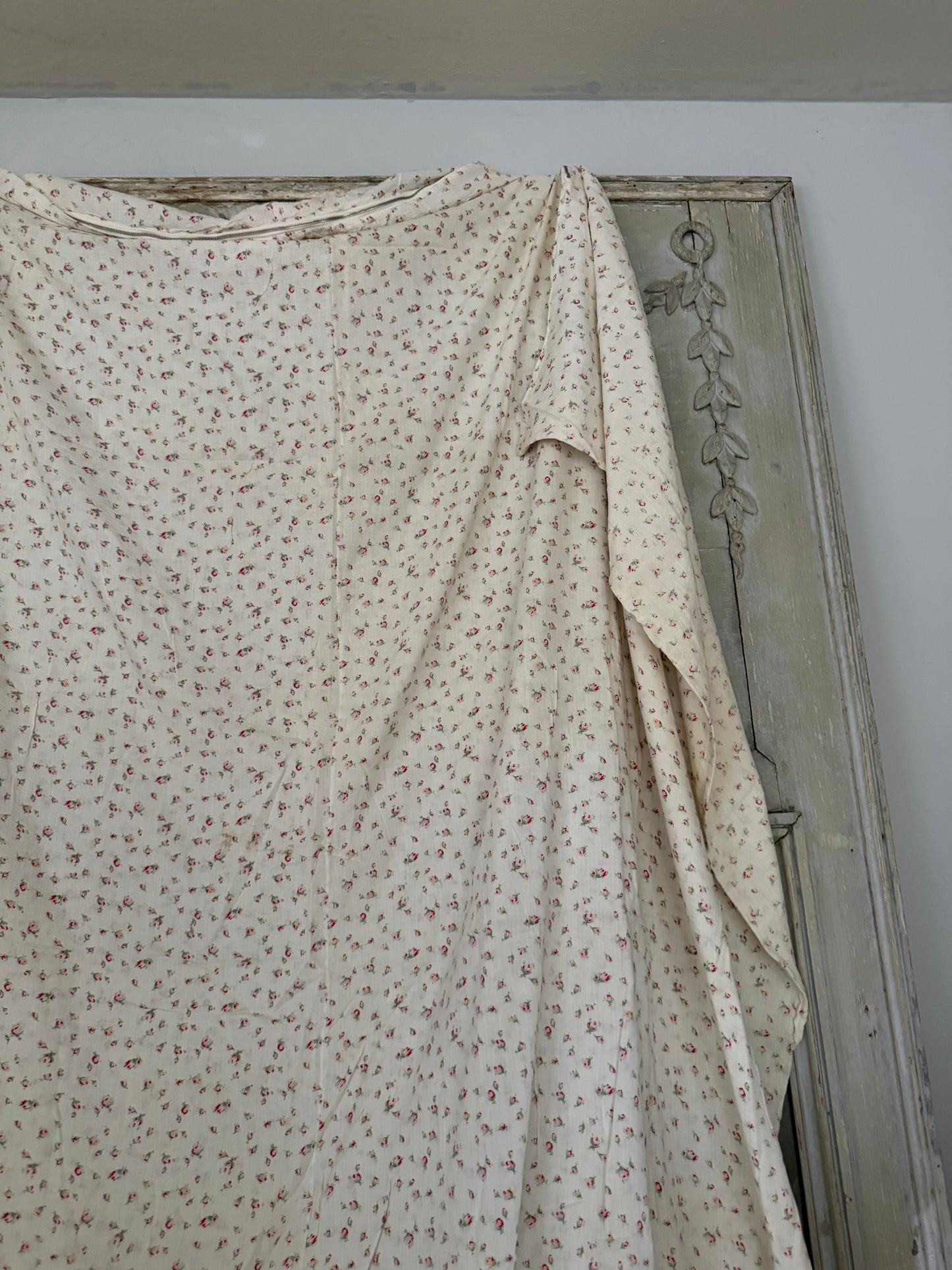 True Vintage Pink Ditsy Rose Duvet
