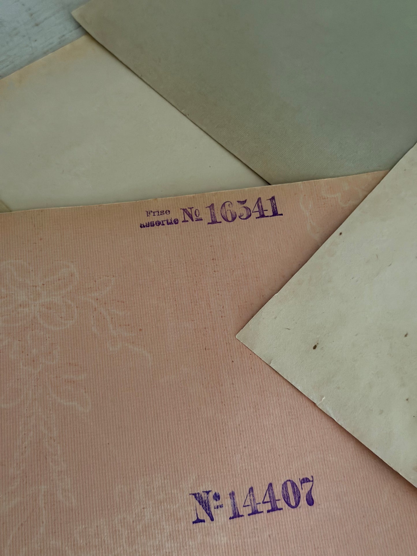 Collection Antique French Wallpaper Samples