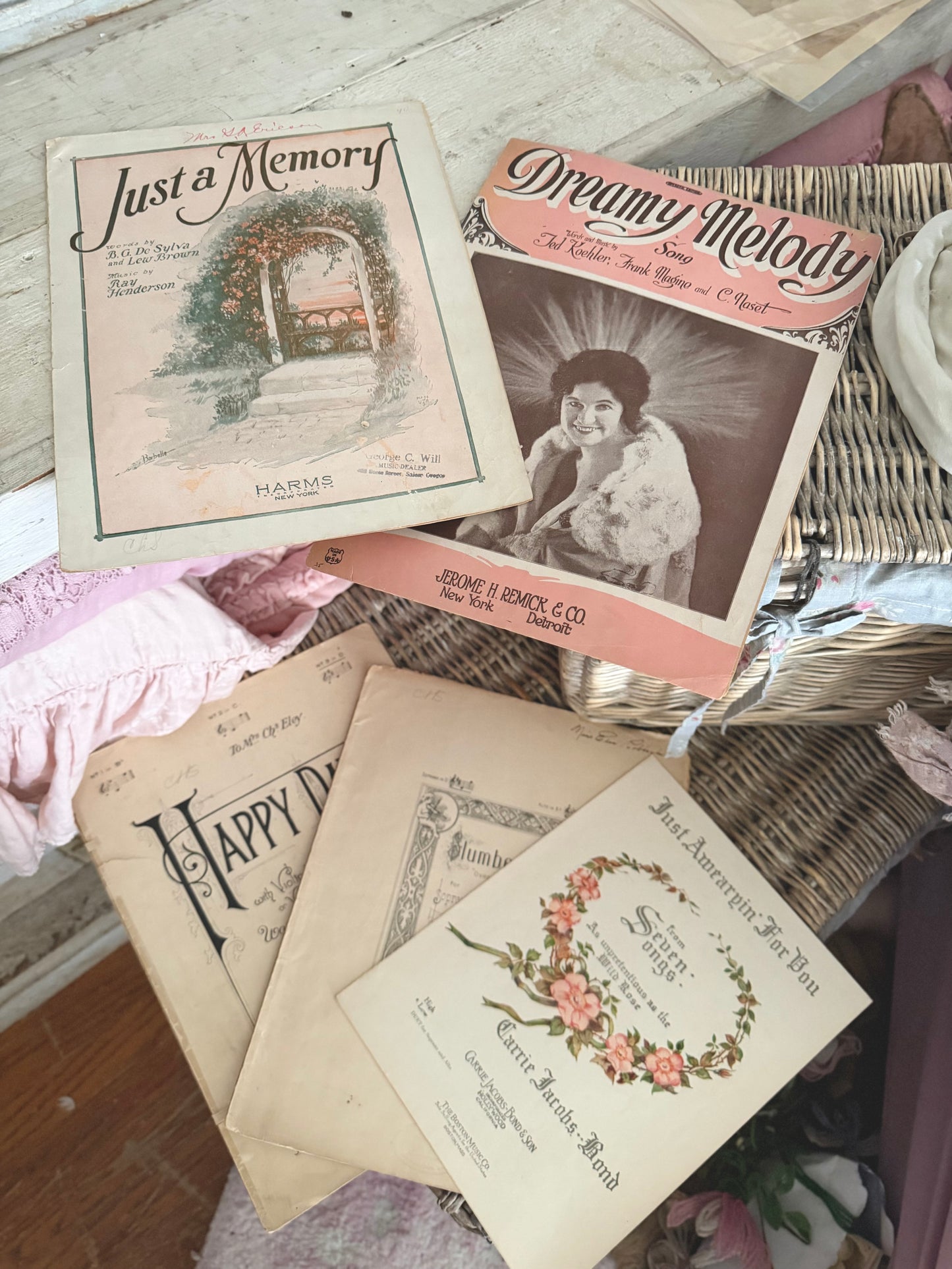 Collection Antique Sheet Music