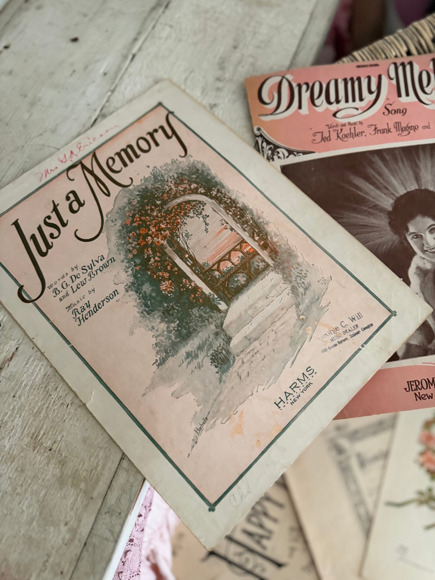 Collection Antique Sheet Music