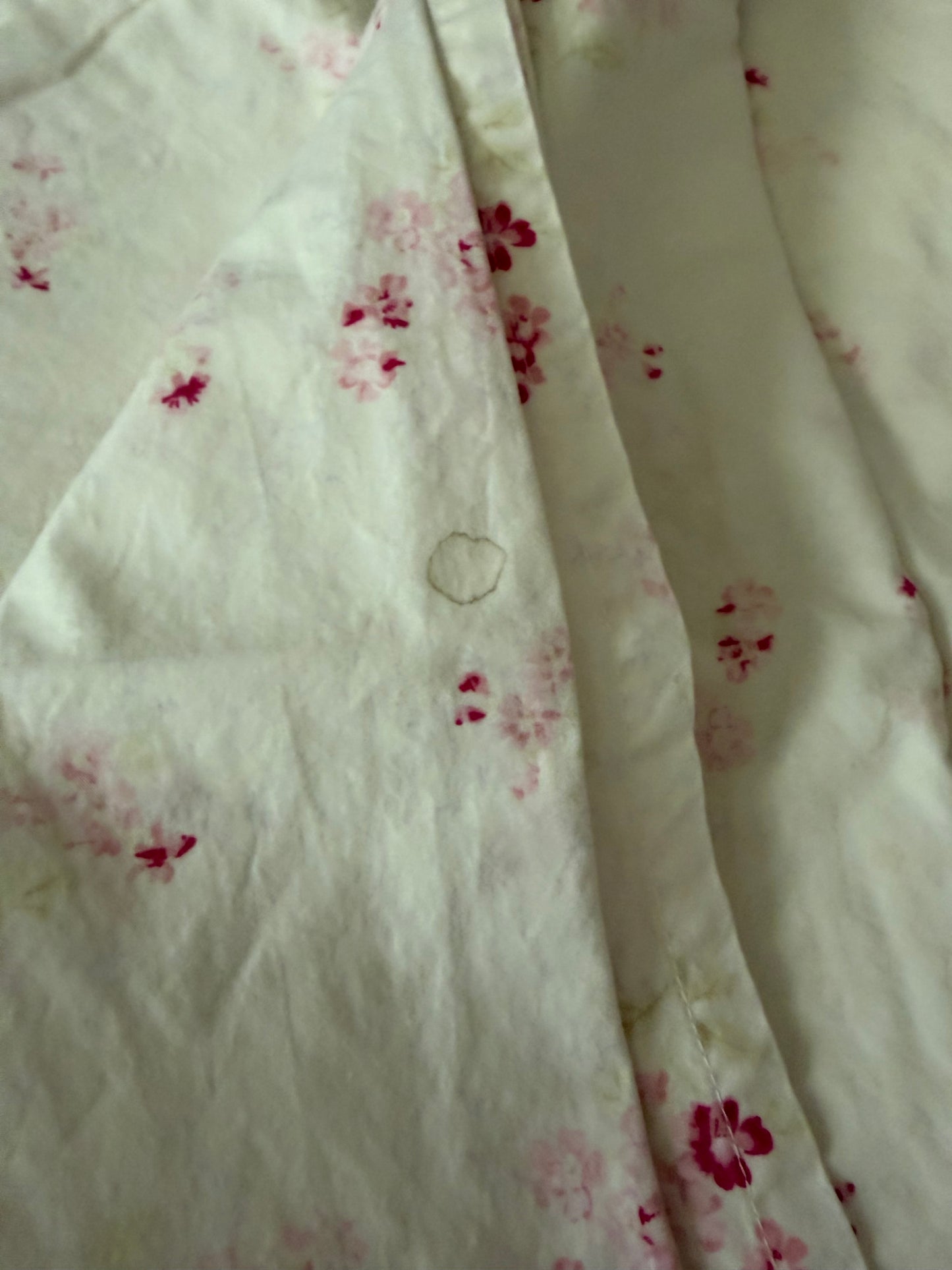 RASSC Rachel Ashwell Ditsy Floral Pink Cal King Sheet