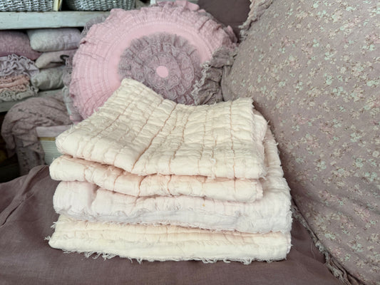 Pink Restoration Hardware Pillow Sham Set