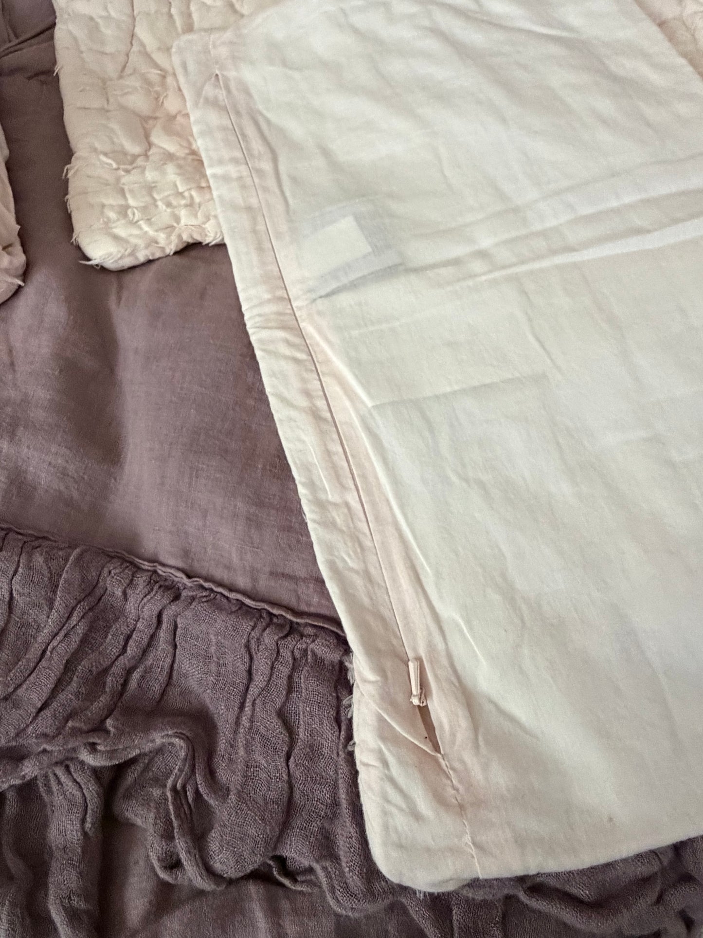 Pink Restoration Hardware Pillow Sham Set