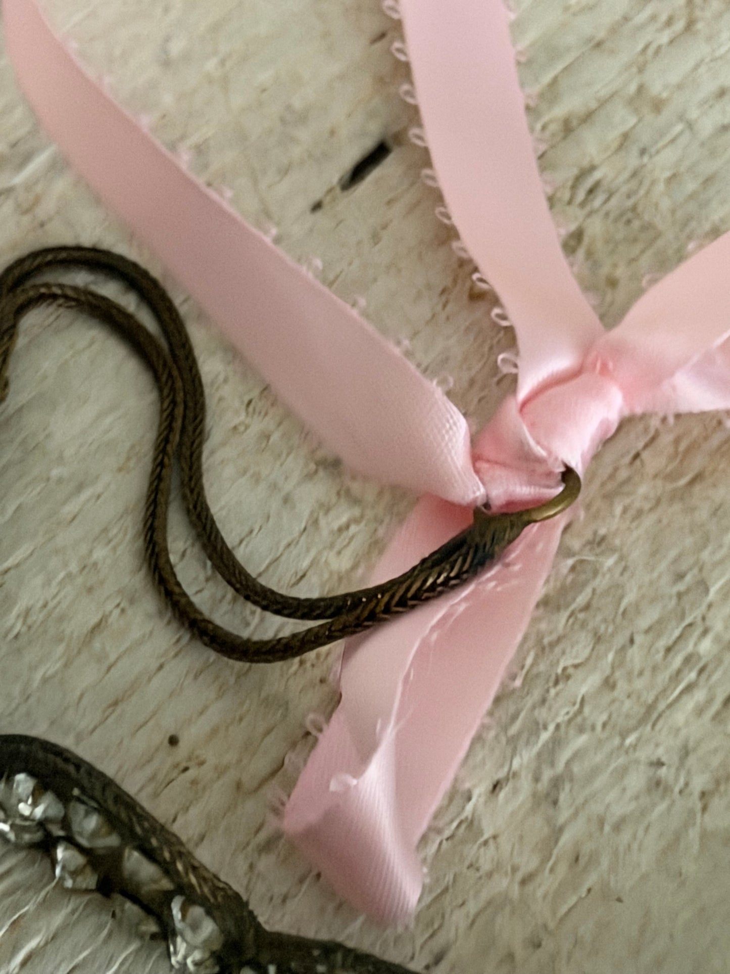Antique 1920's Flapper Rhinestone Headband Tiara