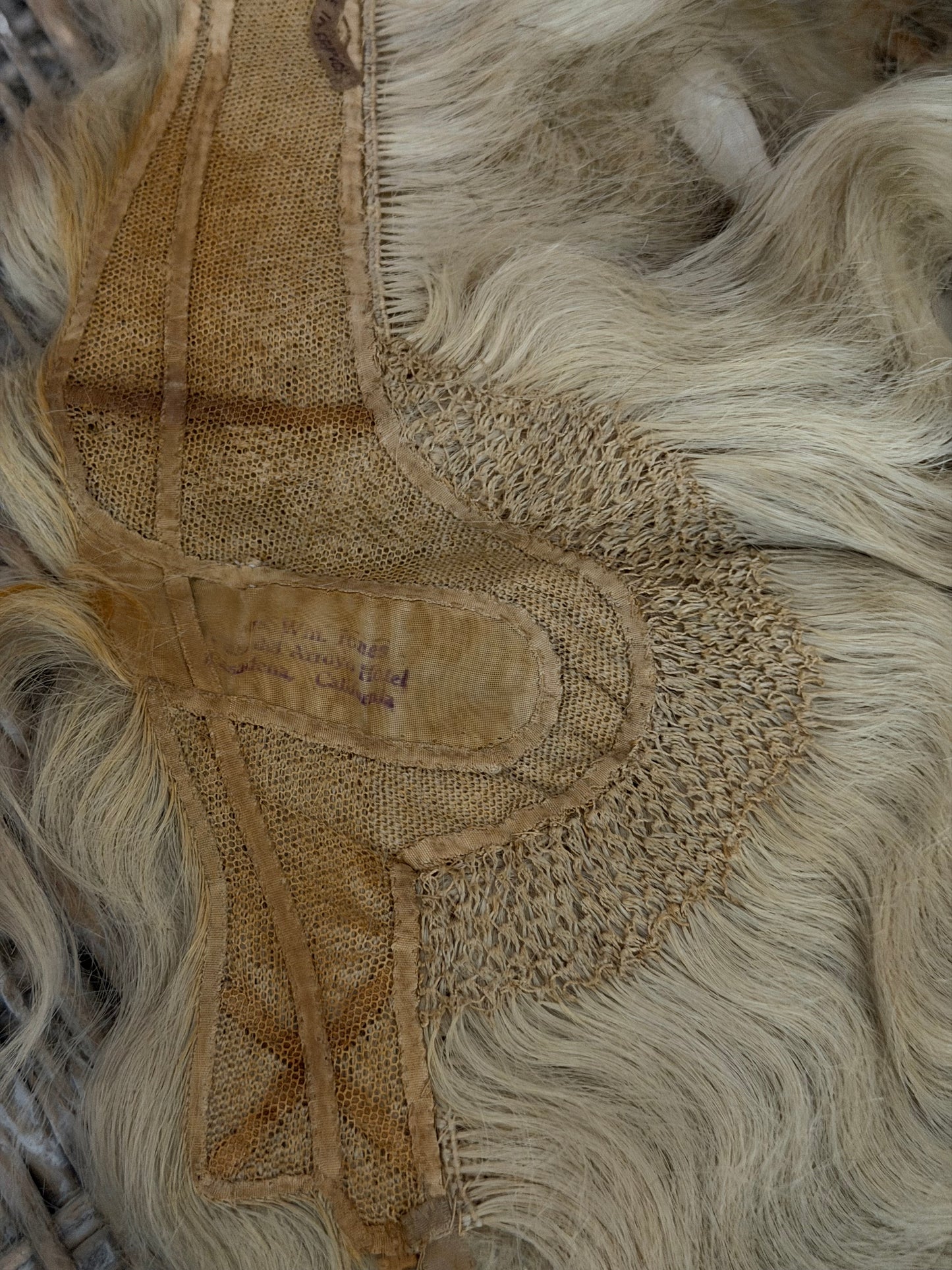 Antique French 1920's Showgirl Wig