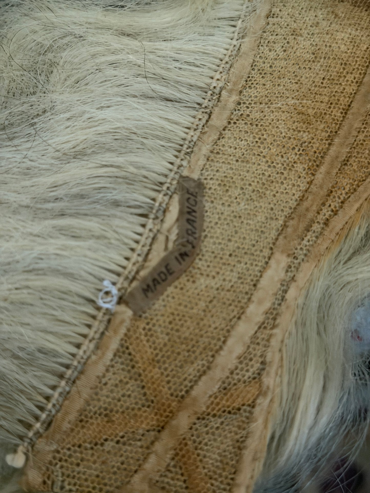 Antique French 1920's Showgirl Wig