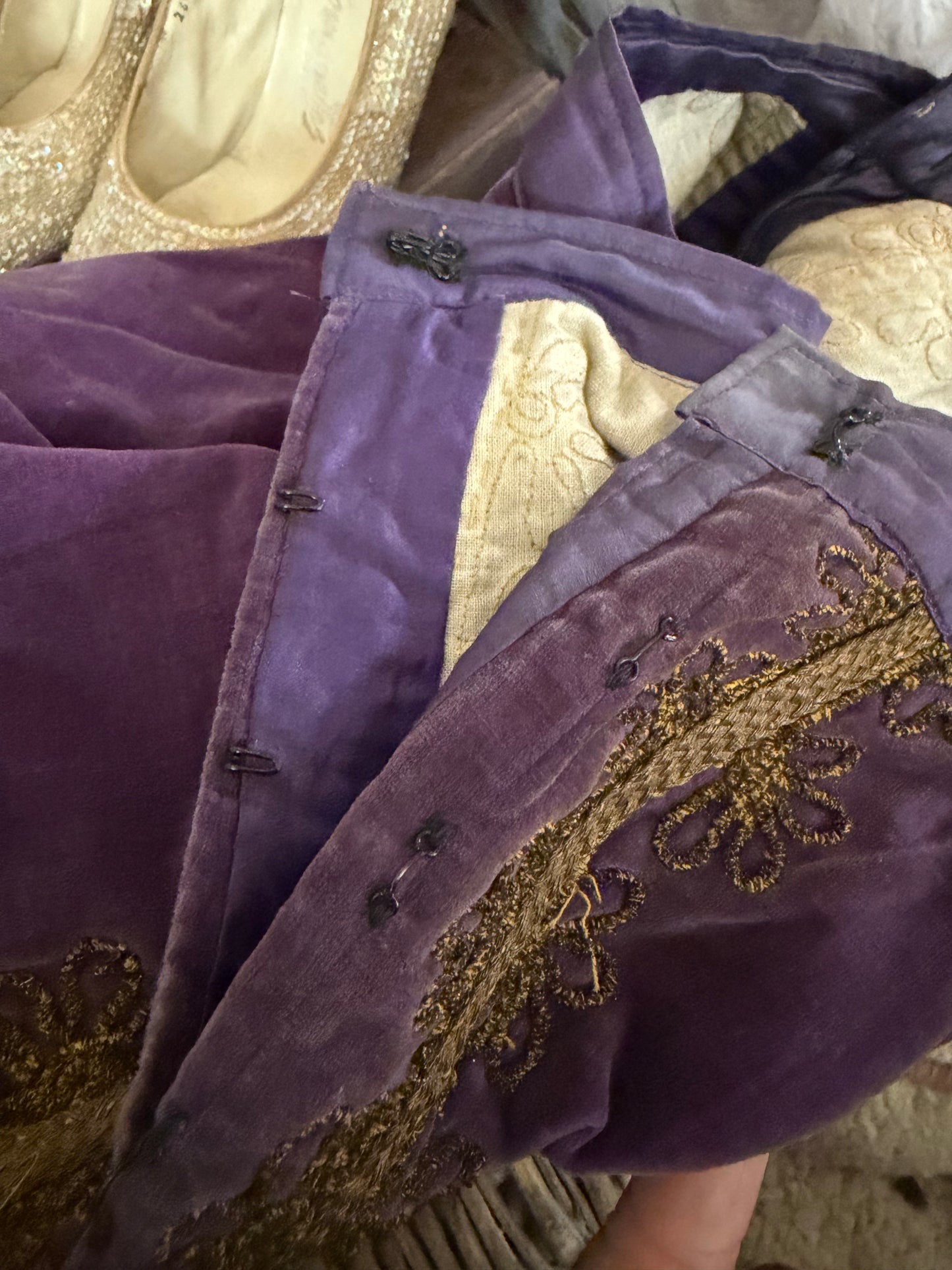 Antique French Theater Costume Pants