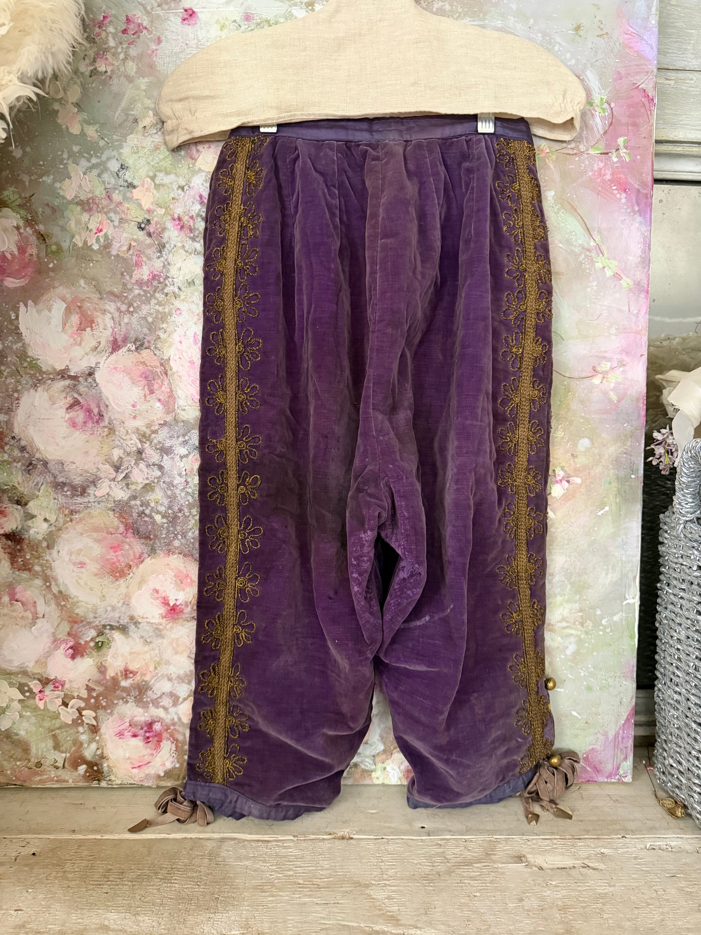 Antique French Theater Costume Pants