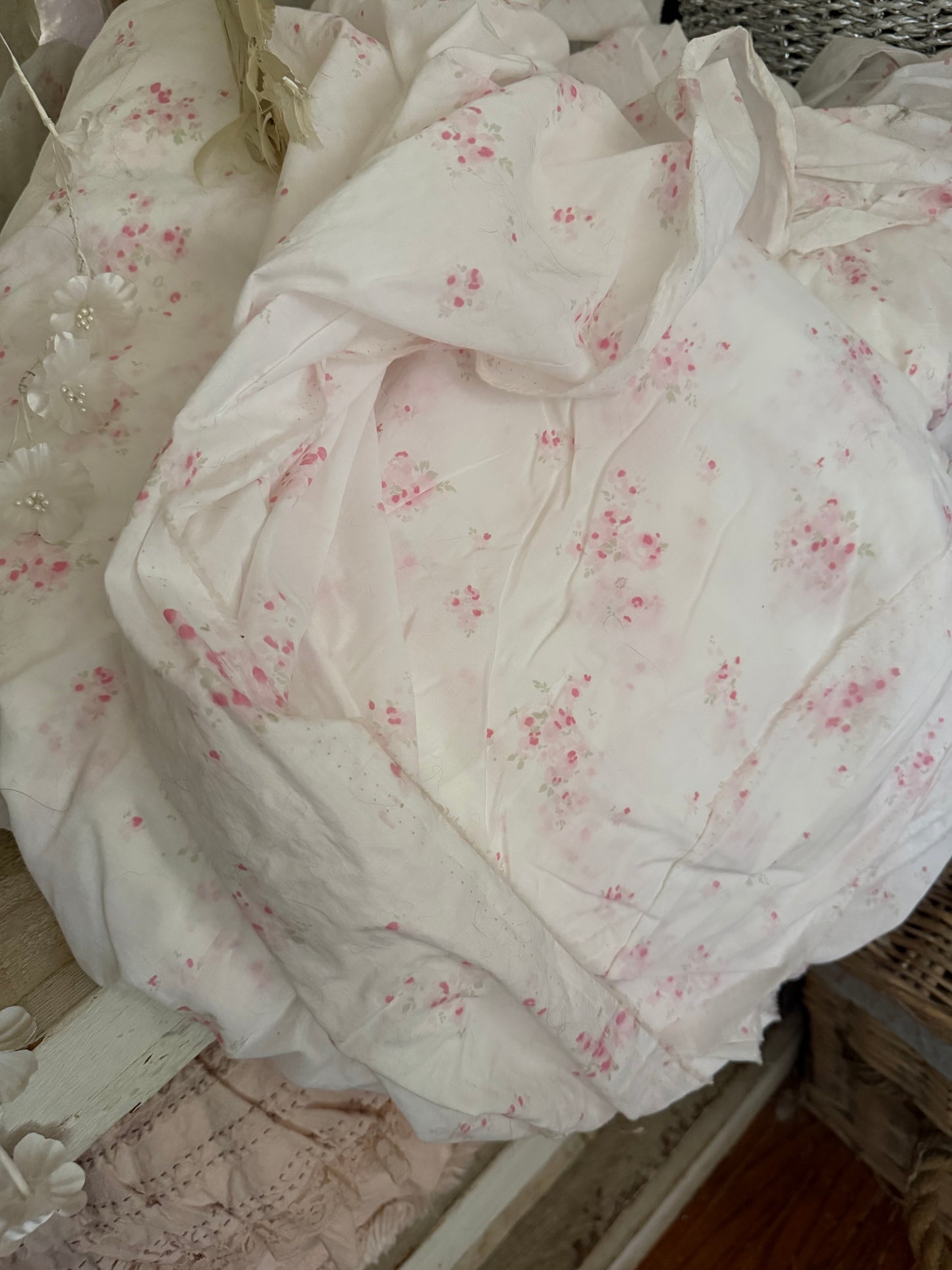 Retired RASSC Rachel Ashwell Rosabelle Voile Fabric 35 YARDS