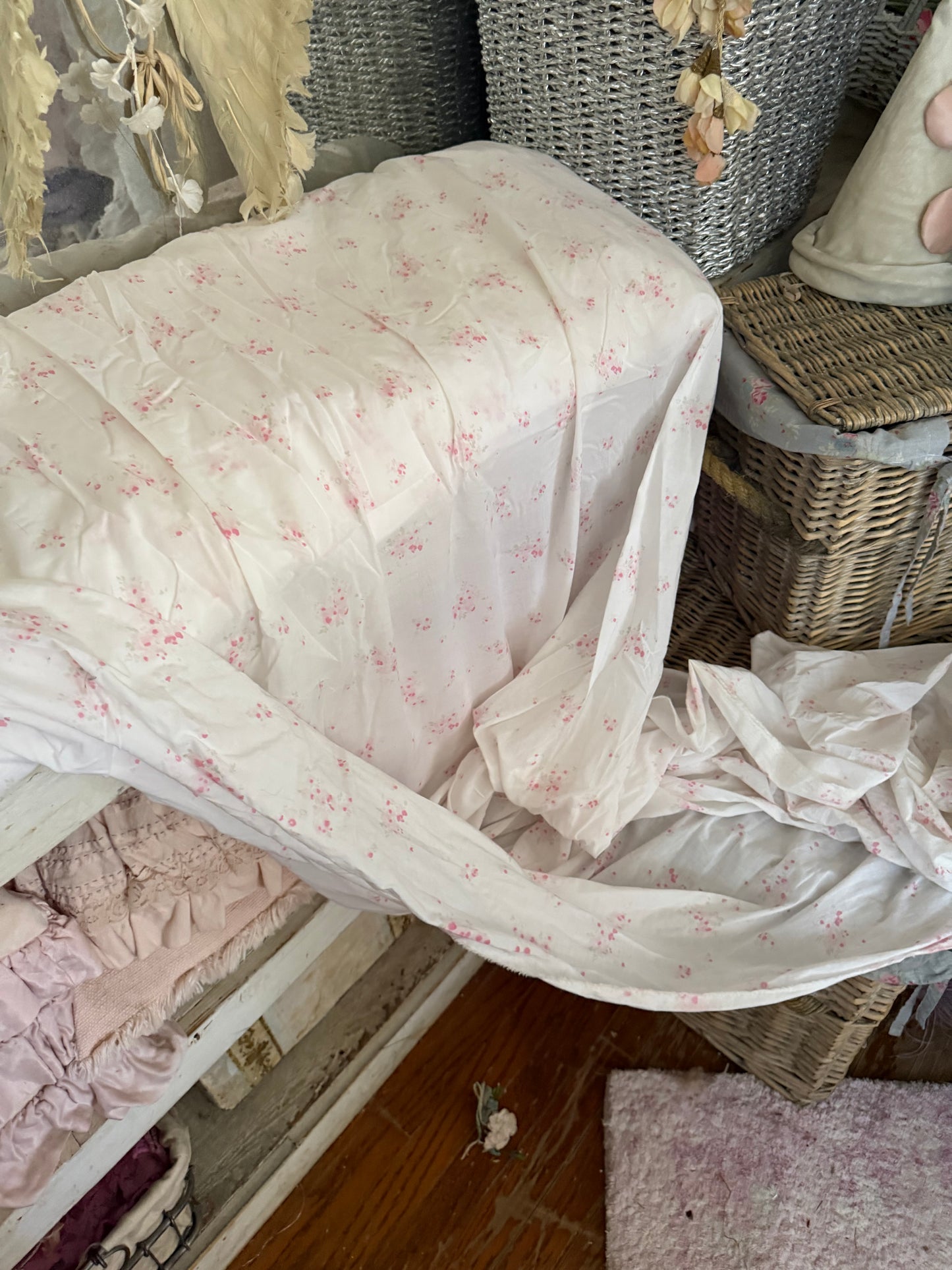 Retired RASSC Rachel Ashwell Rosabelle Voile Fabric 35 YARDS