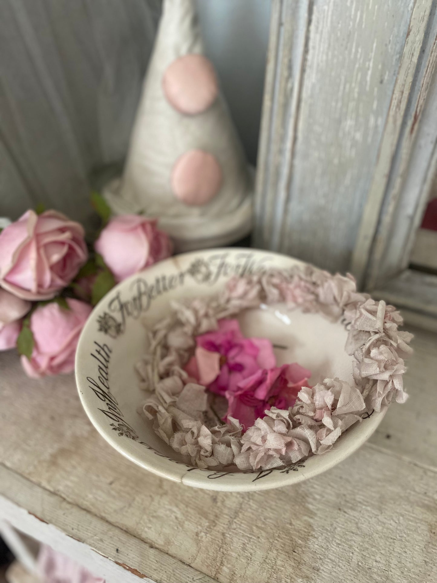 Antique Wedding Anniversary Bowl