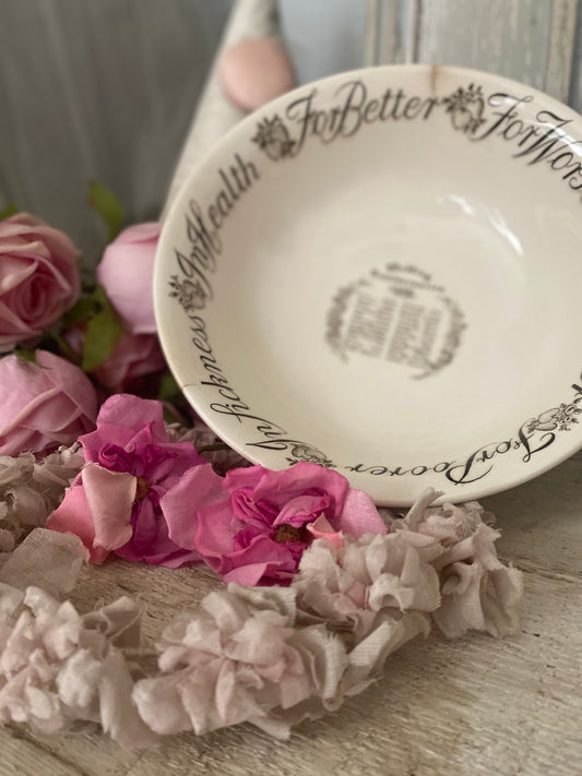 Antique Wedding Anniversary Bowl