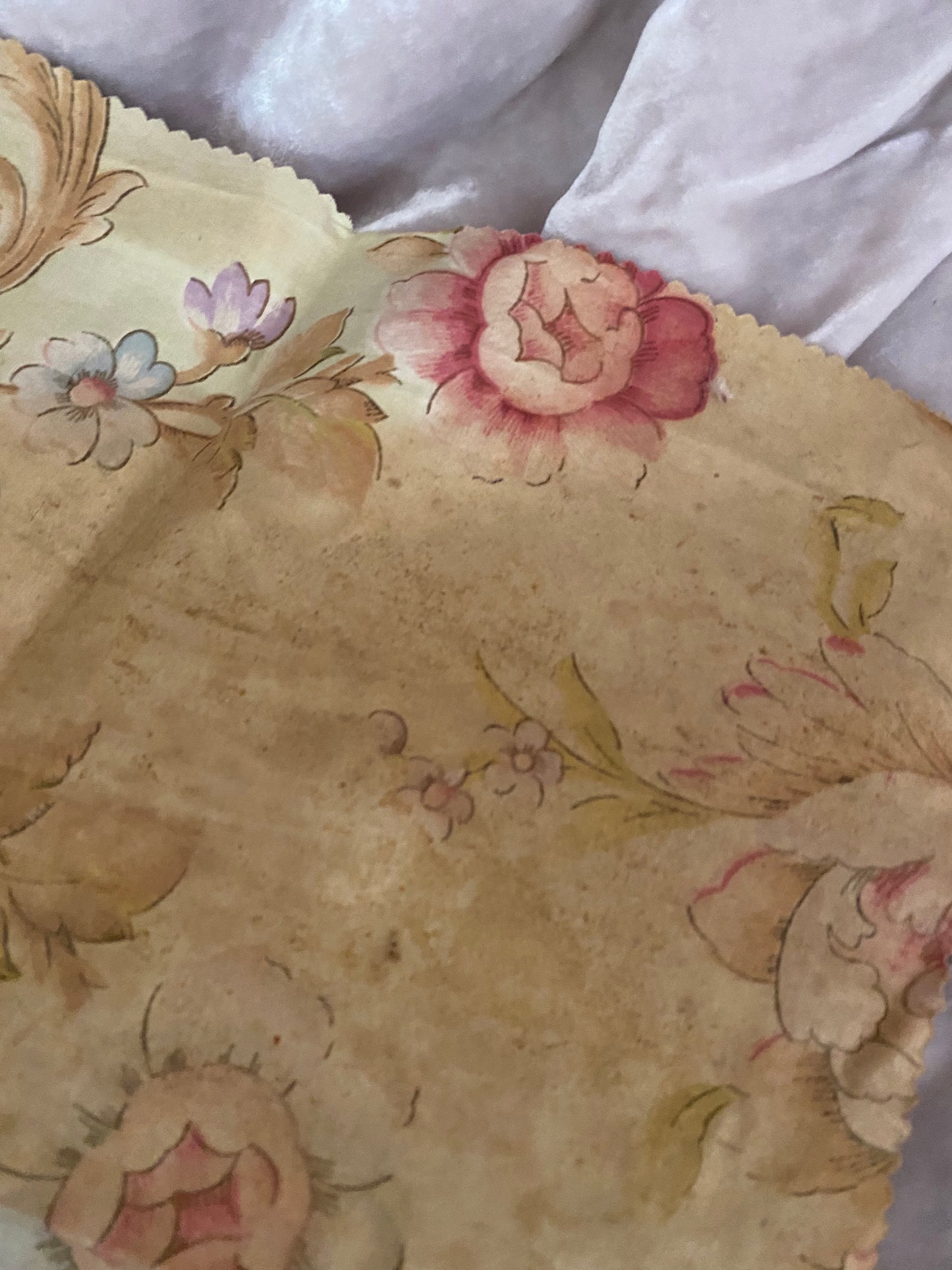 Antique French Fabric Fragments